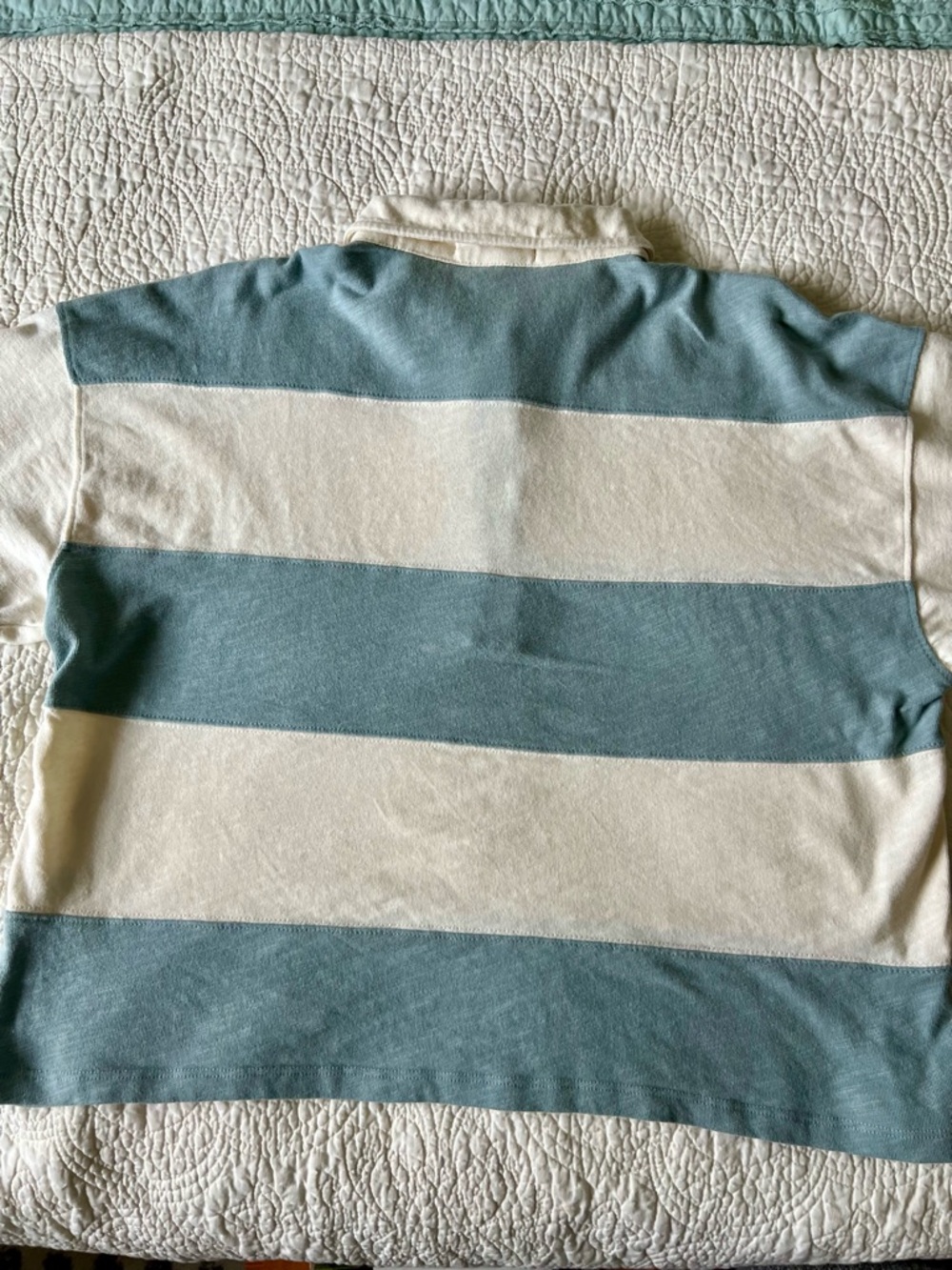 Marine Layer Rugby Crop Polo - Picture 14 of 14